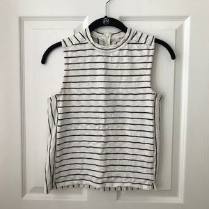Madewell mock neck top